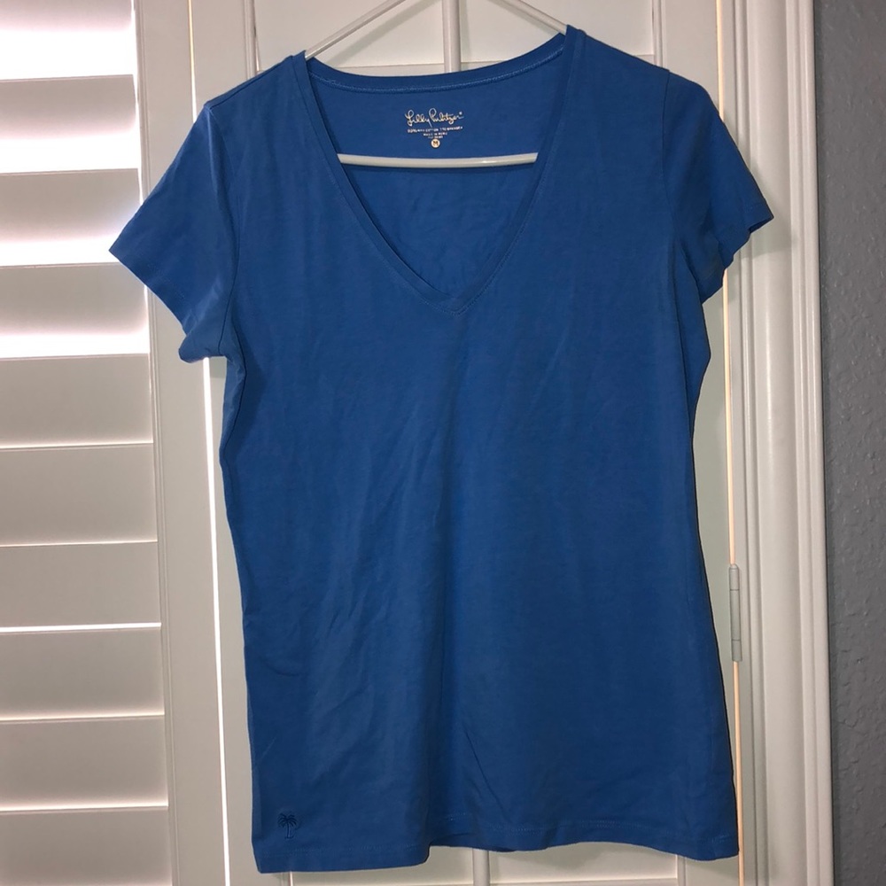 Lilly Pulitzer Blue V Neck